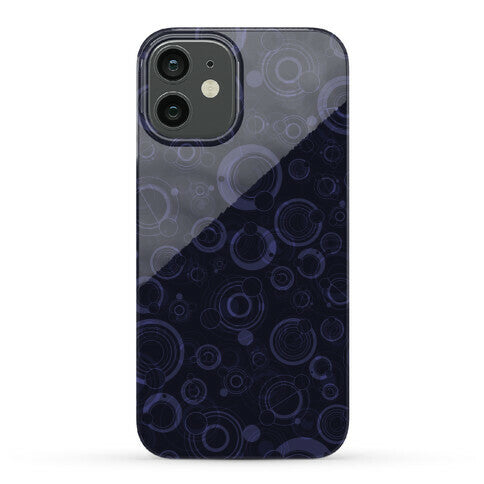 Gallifreyan Text Pattern Phone Case